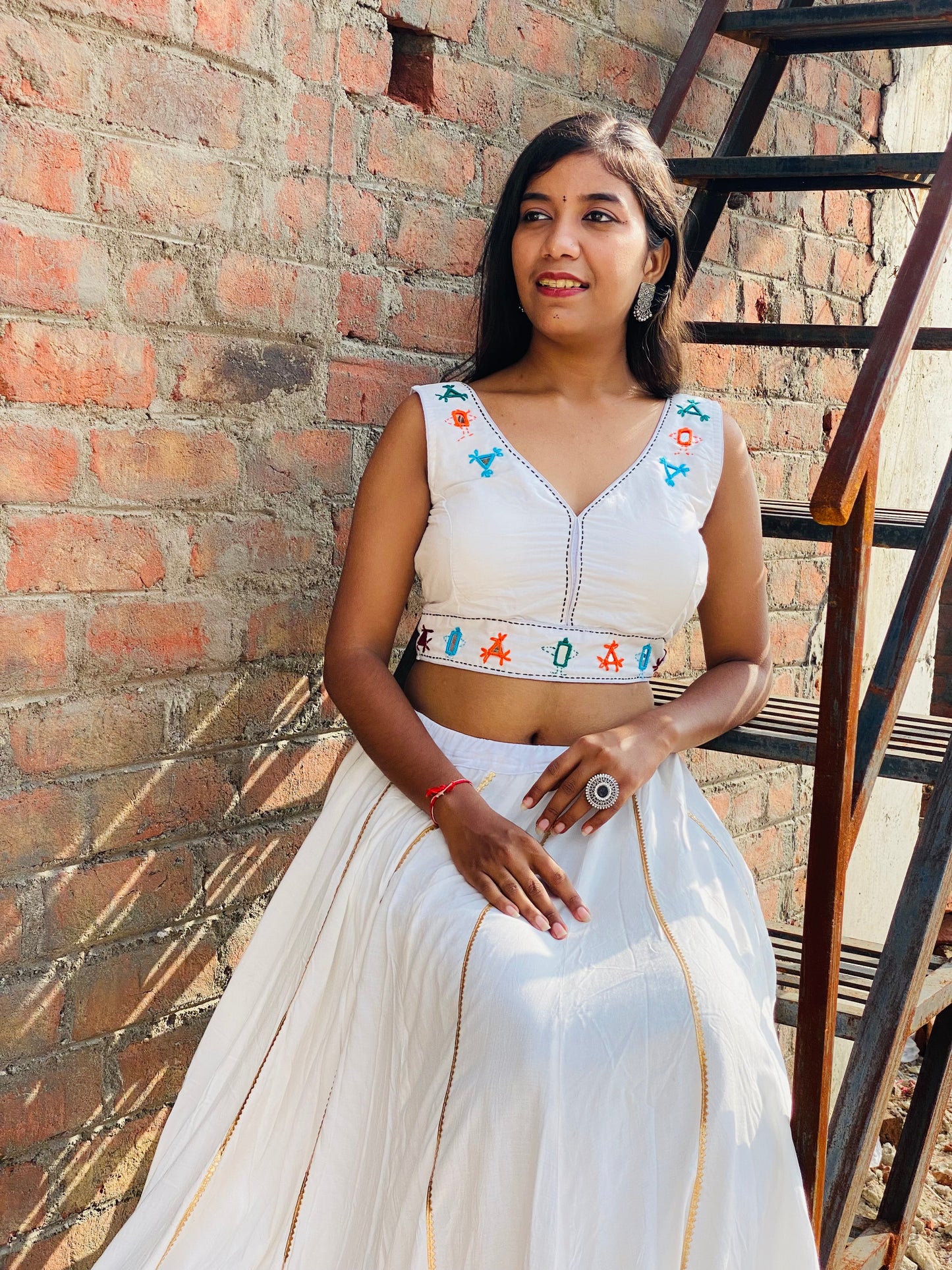 Jasmine padded crop top
