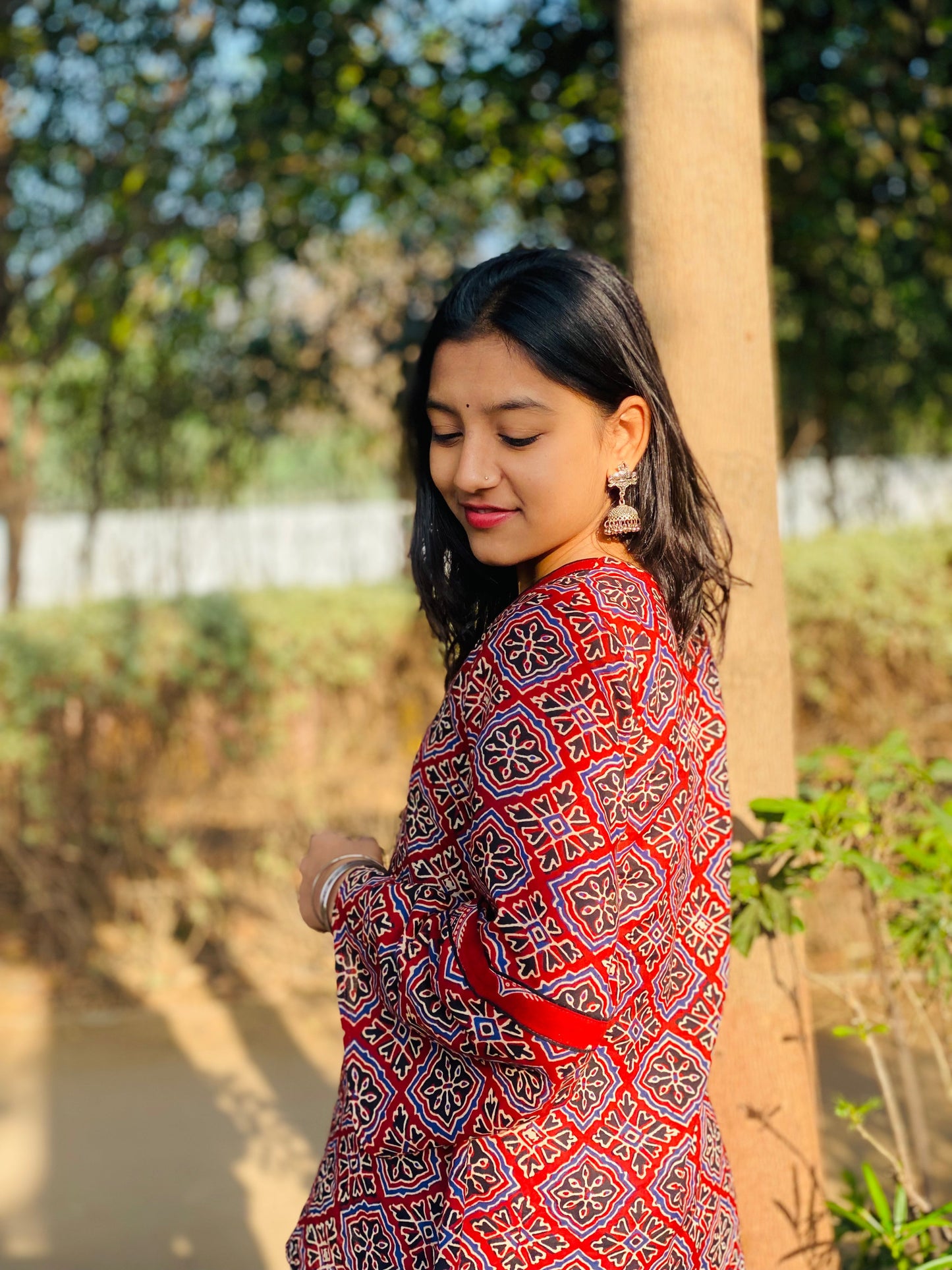 Azarak work short kurti