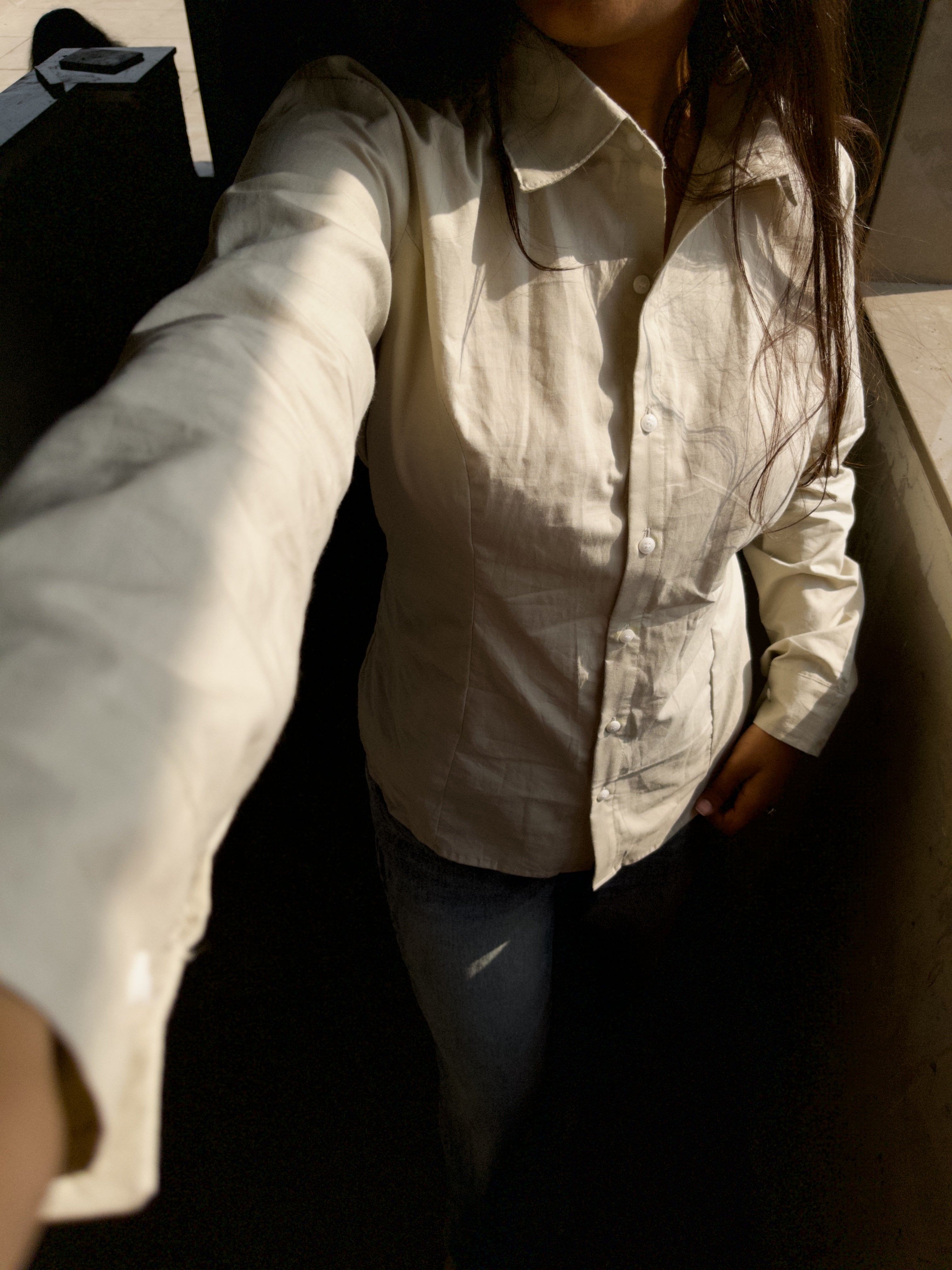 Pearl Calm Cotton Shirt